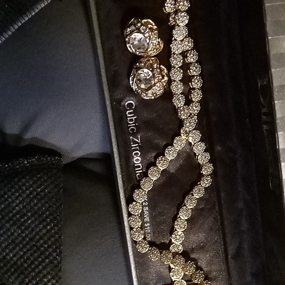 Necklace and earrings sets from Dillard's